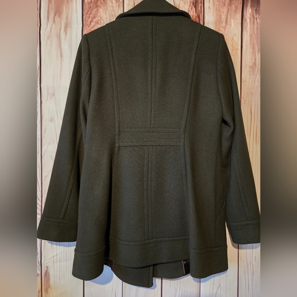 Pendleton Double-Breasted Dark Green Pea Coat Wom… - image 6